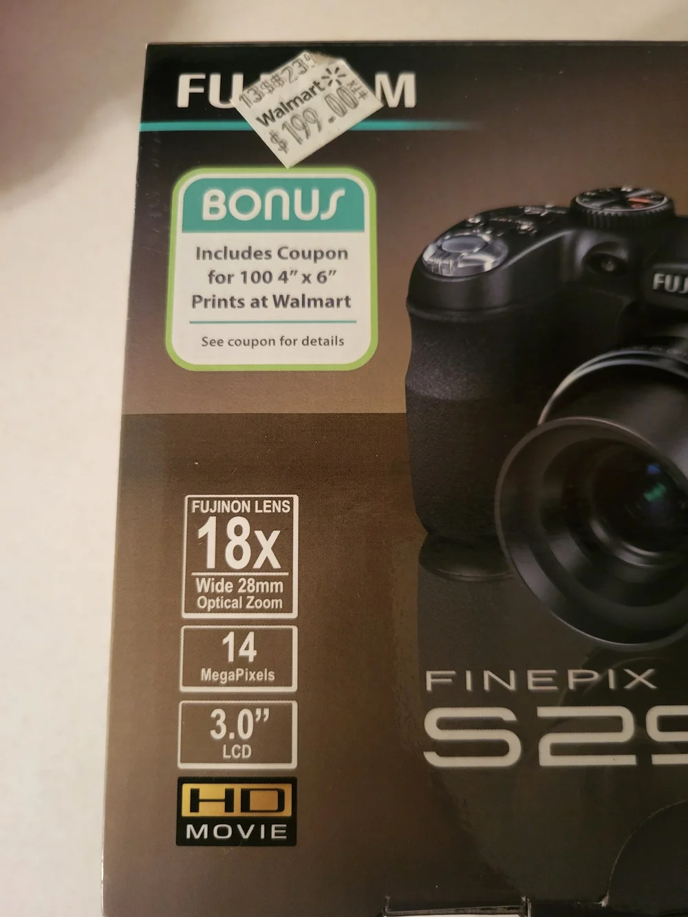 Fujifilm FinePix S2940 Black Bridge Digital Camera 14MP 18x Zoom HDMI
